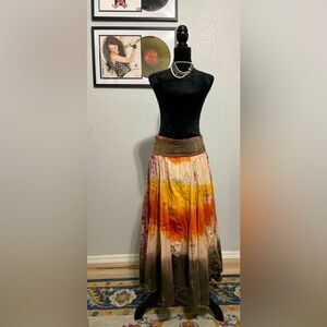 BABA 100% cotton women’s L maxi skirt
